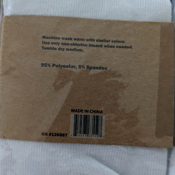 6 Pair Hemp Leaf Socks Mary Jane - Picture 6 of 6